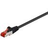 Goobay Cavo patch Goobay RJ-45 Cat.6 S/STP 0.5m Nero [68687]
