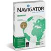 Navigator Carta in risma Navigator Universal A4/210x297mm 500fogli 80 g/m2 Bianco