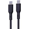AUKEY Cavo di ricarica/sincronizzazione Aukey CB-SCC101 Cavo Usb-C/Usb-C 1m silicone Nero [AKAUKKUCBSCC101]