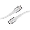 Intenso Cavo dati Intenso C315C Nylon 1.5m USB-C/USB-C 60W Bianco [7901002]