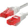 WP EUROPE Cavo di rete Patch WP Eurpe U/UTP CAT.6 PVC Bianco 0.2M [WPC-PAT-6U002W]