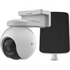 EZVIZ Kit telecamera con panello solare Ezviz EB8 4G/2K/6.8W/10400mAh/2304x1296p/1.5 Mbit/s [EZEB8KIT]