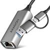 AXAGON Adattatore AXAGON USB Typo C ADE-AR USB 3.2 Grigio [AMAXNKPADEAR001]