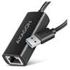 AXAGON Adattatore di rete AXAGON ADE-AR USB Typo C SD USB Micro Nero [AMAXNKPADEARC01]
