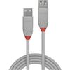 Lindy Cavo USB Lindy Anthra line 2.0 Tipo-A 1m Grigio [36712]