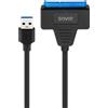 SAVIO Adattatore Savio sata usb 3.1 25cm 1pz Nero [AISAOASAVIOAK68]