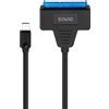 SAVIO Adattatore Savio AK-69 Sata-usb C 3.1 16cm 1pz Nero [AISAOASAVIOAK69]