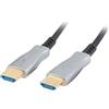 Lanberg Cavo Hdmi Lanberg Hdmi 2.0 ottico masc/masc 240Hz 18Gbit/s 10m Nero [CA-HDMI-20FB-0100-BK]