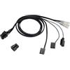 EK Water Blocks Cavo di alimentazione EK Water Blocks EK-Loop OmniLink a 6 pin 50cm Nero