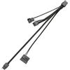 EK Water Blocks Cavo splitter EK Water Blocks EK-Loop OmniLink Pump SATA PWM D-RGB di segnale 100mm Nero