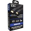 Inno-hit Cavo HDMI Inno-Hit Piatto 4K HDR 2m Nero [IH-HDMIF]