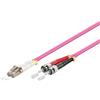 WP EUROPE Cavo patch WP Europe WPC-FP4-5LCST-030 Fibra ottica Multimodale Duplex 50/125 OM4 LC/ST 40 Gbit/s 3m Viola [WPC-FP4-5LCST-030]