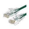 WP EUROPE Cavo patch Wp europe in fibra ottica U/UTP Cat.6A LSHF 0.5m Verde [WPC-PAT-6AU005G-S]