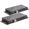 Lindy Extender HDMI Lindy 2.0 18G IR su Fibra Ottica 300m Nero [LINDY38174]