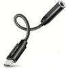 AXAGON Adattatore audio Axagon ADA-HC USB-C jack 3.5mm Nero
