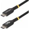 Startech.com Cavo Startech.com USB-C M/M per laptop 1m 240W Nero [USB2EPR1M]