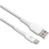 Vultech Cavo Vultech per smartphone da Usb A tipo-C 1.2m 3.0A 60W Bianco [CS-TAC12WH]