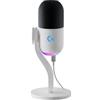 Logitech Microfono Logitech G Yeti GX Led RGB/LightSyn/Mac-PC/Usb-C a Usb-A 2m Bianco [988-000576]