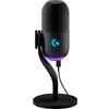 Logitech Microfono Logitech G Yeti GX Led RGB/LightSync/Mac-PC/ Usb-C a Usb-A 2m Nero [988-000569]