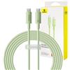 Baseus Cavo Usb Baseus Habitat USB-C/C 100W 2m Verde [P10360202631-01]