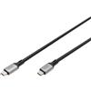 Digitus Cavo di collegamento Digitus USB-C a USB-C M/M 3m Nero [DB-300443-030-S]