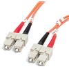 Startech.com Cavo Fibra Ottica StarTech.com SC/SC OM1 1m Multicolore [FIBSCSC1]