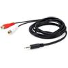 Equip Cavo audio Equip stereo da 3.5mm maschio a 2xRCA femmina Nero [147093]