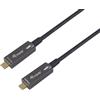 Equip Cavo ottico attivo Equip 119461 Usb-c masc Gen 2 fino a 4K/60 Hz 10Gbps 5m Nero [119461]