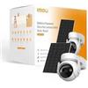 IMOU Set Telecamera Ip Imou Cell PT a batteria ricaricabile 2K 3MP con Pannello solare Imou FSP12 Bianc [IPC-K9ECP-3T0WE/KIT]
