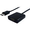 SECOMP ROLINE ADAPTER DISPLAYPORT - HDMI, 4K@60HZ, DP V1.4, M/F [S3203]