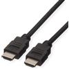 SECOMP Cavo Roline Green HDMI HIGH SPEED CABLE + ETHERNET, M/M, Nero, 1M [11.44.5731]