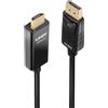 Lindy Cavo Lindy DisplayPort a HDMI tipo A M/M 5m Nero [40928]