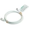 SECOMP Cavo di rete Roline Green U/FTP DATACENTER PATCHCORD CAT.6A/CLASS EA, LSOH/TPE, SLIM, grigio, 0.3M [21.44.3301]