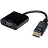 VALUE Cavo adattatore Value DisplayPort a VGA M/F 0.2m Nero [12.99.3136]