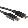 VALUE Cavo Value DisplayPort a DisplayPort M/M 1m Nero [11.99.5601]