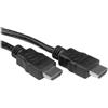 SECOMP Cavo HDMI Secomp Value Ultra HD + Ethernet M/M 3m Nero [S3702]