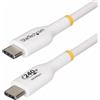 Startech.com Cavo Startech.com Usb Tipo C 240W PD EPR 1m Bianco [USB2EPR1MW]