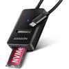 AXAGON Adattatore Usb Axagon ADM2-CM Con cavo USB tipo C 10cm Nero [AIAXNOAMD2CM001]
