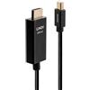 Lindy Cavo adattatore Lindy 40923 Mini DisplayPort a HDMI 4K60hz 3m Nero [40923]
