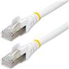 Startech.com Cavo di rete Ethernet StarTech.com Cat6A LSZH S/FTP 1m Bianco [NLWH-1M-CAT6A-PATCH]