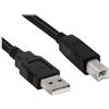 Hamlet Cavo Usb Hamlet Usb 2.0 tipo A/B 1.8m Nero [XCU2AM-BM18]