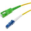 Techly Cavo Fibra Ottica Techly Monomodale 10m Giallo