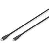 Digitus Cavo di ricarica/dati Digitus AK-600110-005-S Da Lightning ad Usb-c M/M 60W 480Mbps 0.5m Nero [AKASSTU00000011]