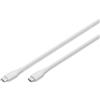 Digitus Cavo di ricarica Digitus USB-C 2.0 (M-M) in silicone da 1m 60W Bianco [AK-300341-010-W]