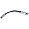 Equip Adattatore audio Equip Dac 133474 da USB-C a 3.5mm Nero/Argento [133474]