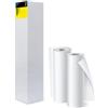 Rotolificio Pugliese Rotolo plotter Rotolificio Pugliese 90gr 42x50 2pz Bianco [D42P29Q]