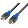 Lanberg Cavo HDMI Lanberg M/M 3m CA-HDMI-15CU-0030-B Nero [AKLAGVH00000068]