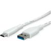 VALUE Cavo usb Value Usb 3.2 A-C 2m Bianco [11.99.9035]