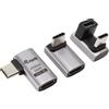 Equip Kit adattatore Usb Equip 133478 Usb-C a Usb-C 40Gbps/240W Grigio/Nero [133478]
