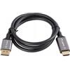 Lanberg Cavo video Lanberg Displayport/Hdmi M 1.8m Nero/Argento [AKLAGVH00000085]